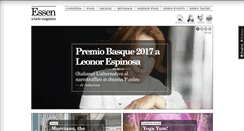 Desktop Screenshot of essentaste.com